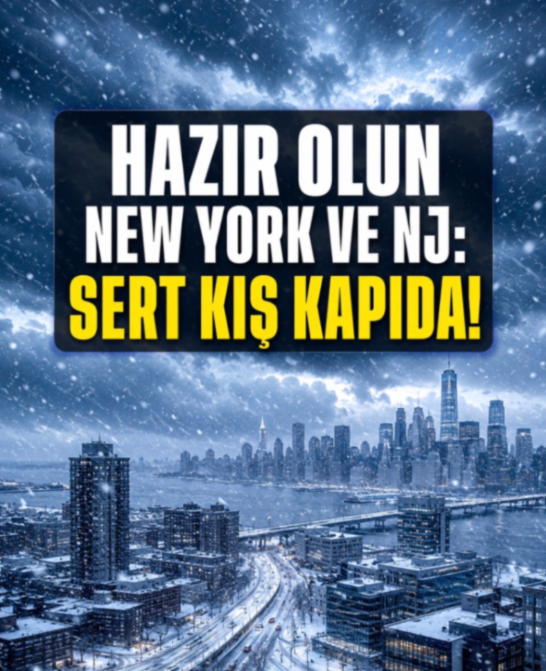 HAZIR OLUN NEW YORK VE NJ: SERT KIŞ KAPIDA!