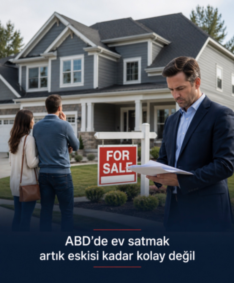 ABD'de ev satmak artık eskisi kadar kolay değil