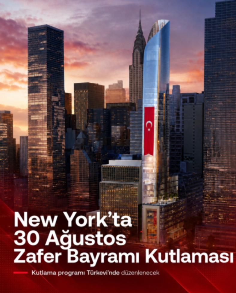 New York’ta 30 Ağustos Zafer Bayramı Kutlaması