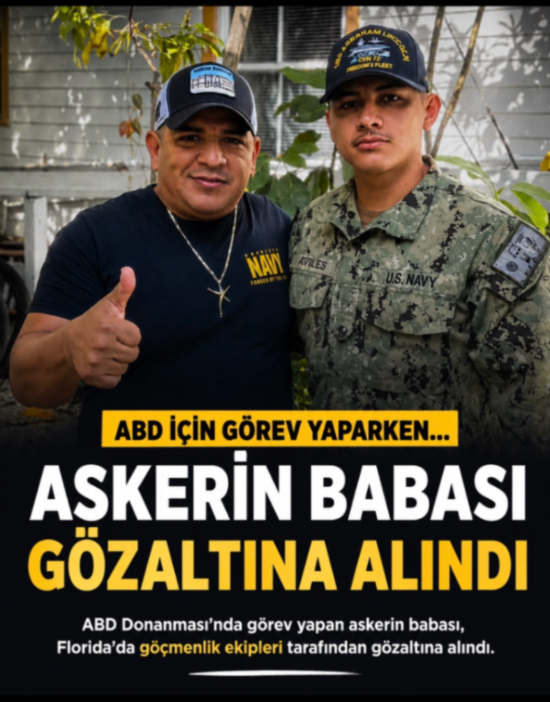 ABD İÇİN GÖREV YAPARKEN... ASKERİN BABASI GÖZALTINA ALINDI