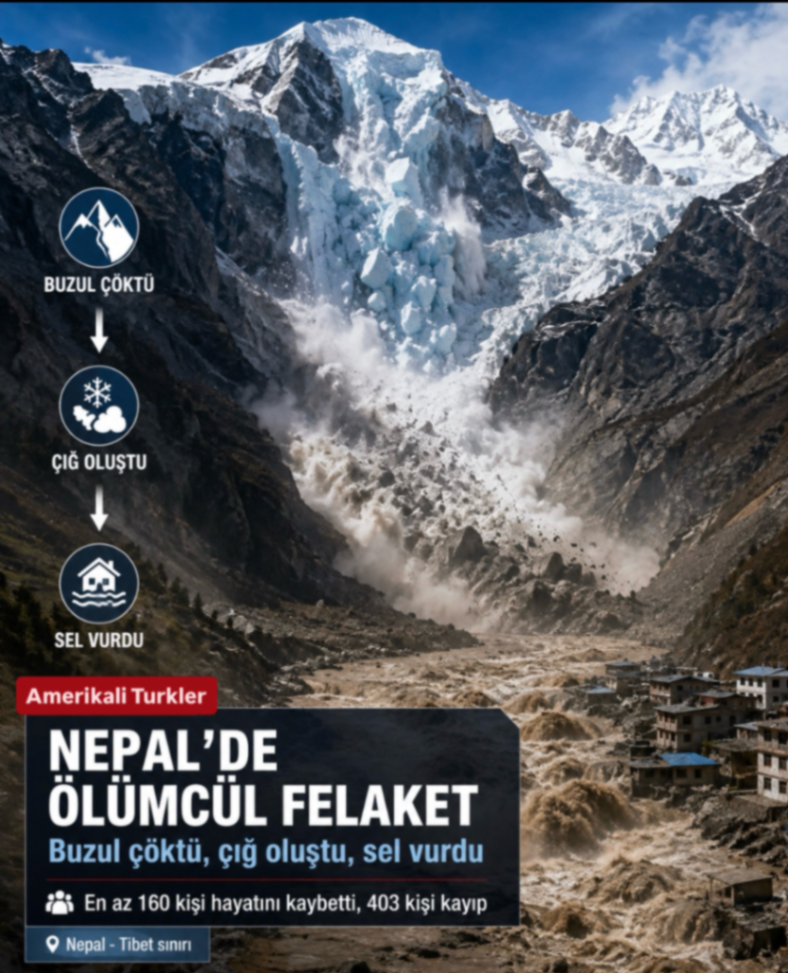 NEPAL'DE ÖLÜMCÜL FELAKET