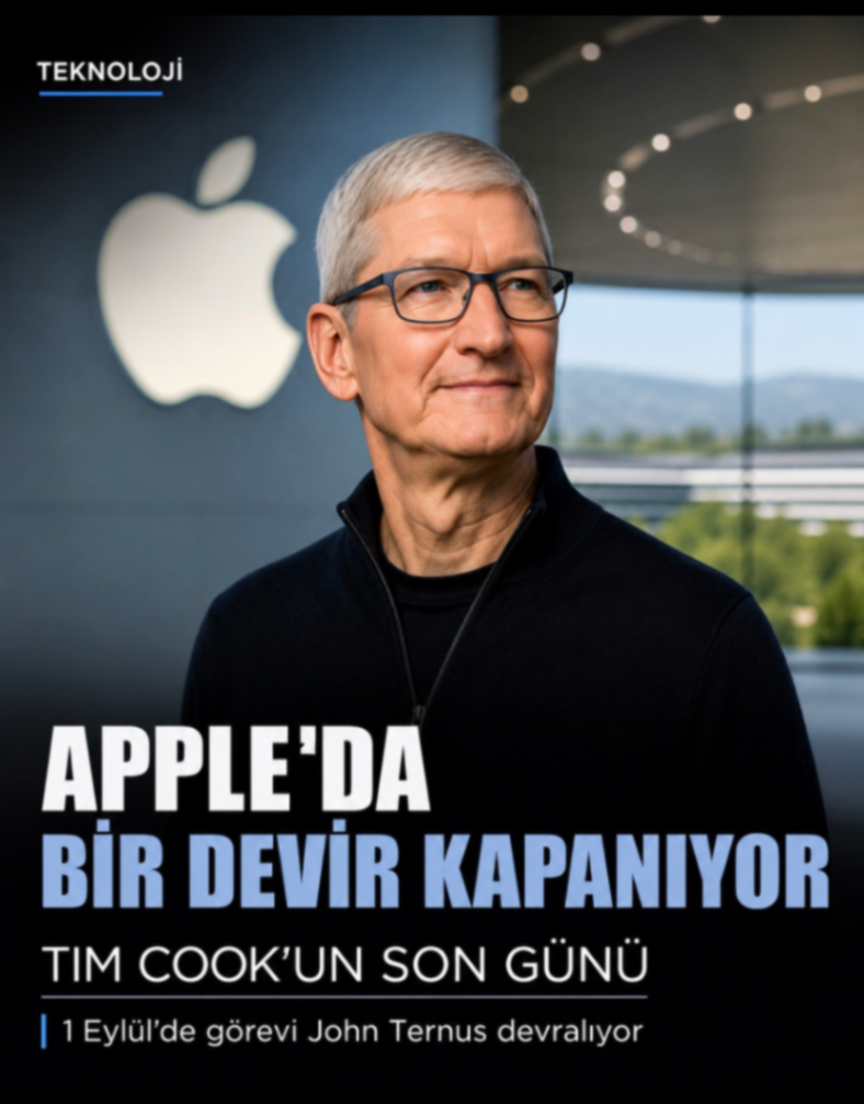APPLE'DA BİR DEVİR KAPANIYOR