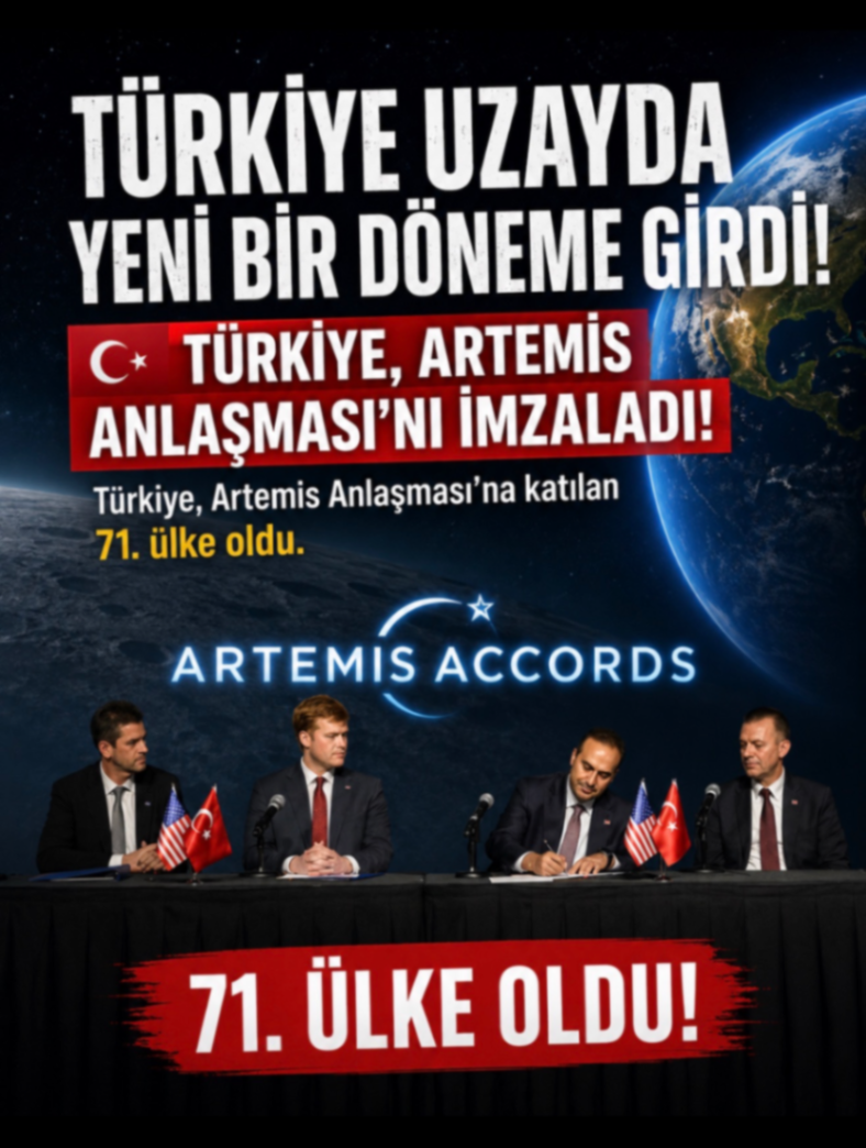 TÜRKİYE UZAYDA YENİ BİR DÖNEME GİRDİ!